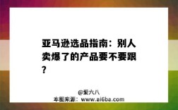 亞馬遜選品指南：別人賣爆了的產品要不要跟？（亞馬遜用這個方法選品,屢試不爽,用好了爆款源源不斷）