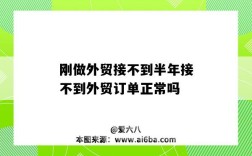 剛做外貿接不到半年接不到外貿訂單正常嗎