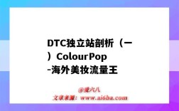 DTC獨立站剖析（一）ColourPop-海外美妝流量王