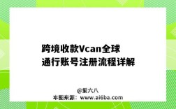 跨境收款Vcan全球通行賬號注冊流程詳解