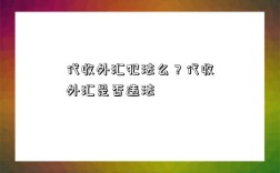 代收外匯犯法么？代收外匯是否違法