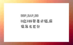 DDP,DAP,DDU這3種貿易術語,應該怎么區分