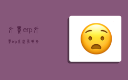 外貿 erp,外貿erp系統有哪些