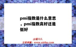 pmi指數是什么意思，pmi指數高好還是低好（什么是PMI指數?）