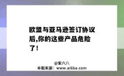 歐盟與亞馬遜簽訂協議后,你的這些產品危險了！（亞馬遜違反歐盟）