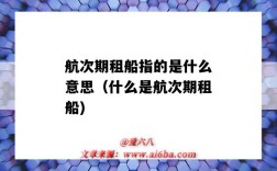 航次期租船指的是什么意思（什么是航次期租船)