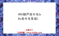 NRA賬戶是什么(nRa是什么意思)