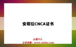 安哥拉CNCA證書（安哥拉cnca證書費用）