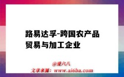 路易達孚-跨國農產品貿易與加工企業（路易達孚(中國)貿易有限責任公司）