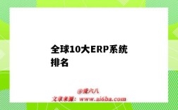 全球10大ERP系統排名（全球十大erp系統）