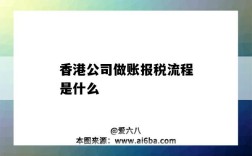 香港公司做賬報稅流程是什么（香港公司報稅流程圖解）