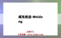 威東航運-Weidong（威東航運公司簡介）