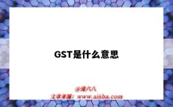 GST是什么意思（服裝gst是什么意思）