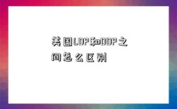 美國LDP和DDP之間怎么區別