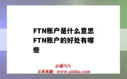 FTN賬戶是什么意思FTN賬戶的好處有哪些（FTN賬戶是什么意思）