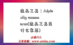 選品工具：Adplexity ecommerce(選品工具是什么意思)