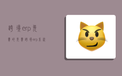 跨境erp免費的,免費跨境erp系統軟件有哪些