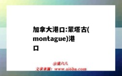 加拿大港口:蒙塔古(montague)港口（蒙大拿州港口）