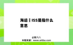 海運?ISS是指什么意思