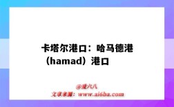 卡塔爾港口：哈馬德港（hamad）港口（多哈港口和哈馬德港口是一個港口嗎?）