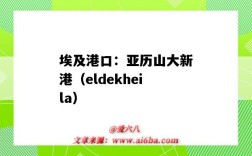 埃及港口：亞歷山大新港（eldekheila）（埃及亞歷山大新港老港）