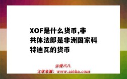 XOF是什么貨幣,非共體法郎是非洲國家科特迪瓦的貨幣