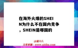 在海外火爆的SHEIN為什么不在國內競爭，SHEIN是哪國的（shein公司是國內還是國外）