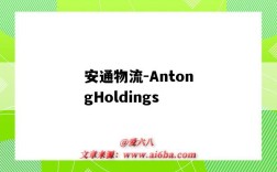 安通物流-AntongHoldings（安通物流訂艙平臺）