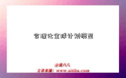 合理化全球計劃模型