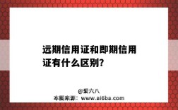 遠期信用證和即期信用證有什么區別？