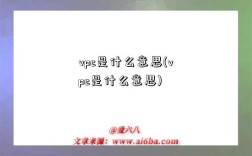 vpc是什么意思(vpc是什么意思)