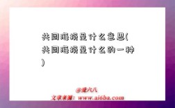 共同海損是什么意思(共同海損是什么的一種)