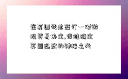 在英國考慮簽訂一項微觀貿易協定,很難確定英國退歐的神秘之處