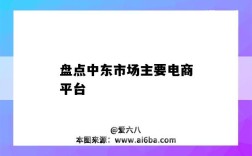 盤點中東市場主要電商平臺（中東最大電商平臺）