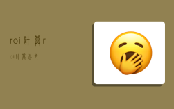 roi計算,roi計算公式