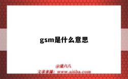 gsm是什么意思（gsm是什么意思啊克重）