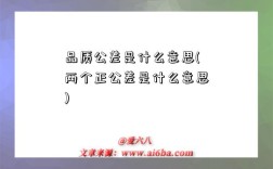 品質公差是什么意思(兩個正公差是什么意思)