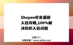 Shopee蝦皮最新入駐攻略,100%解決你的入駐問題