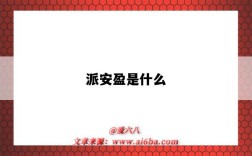 派安盈是什么（派安盈是什么公司）