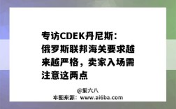 專訪CDEK丹尼斯：俄羅斯聯邦海關要求越來越嚴格，賣家入場需注意這兩點