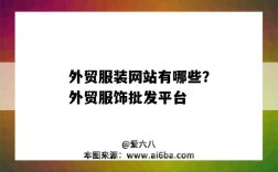 外貿服裝網站有哪些？外貿服飾批發平臺（外貿衣服網站有哪些）