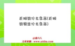 反傾銷什么意思(反傾銷調查什么意思)