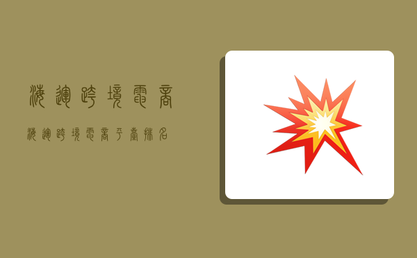 海運跨境電商,海運跨境電商平臺排名-圖1