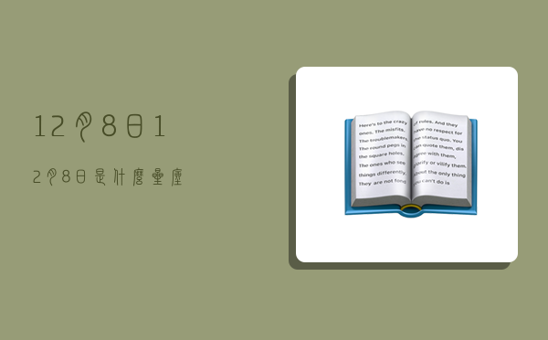 12月8日,12月8日是什么星座-圖1