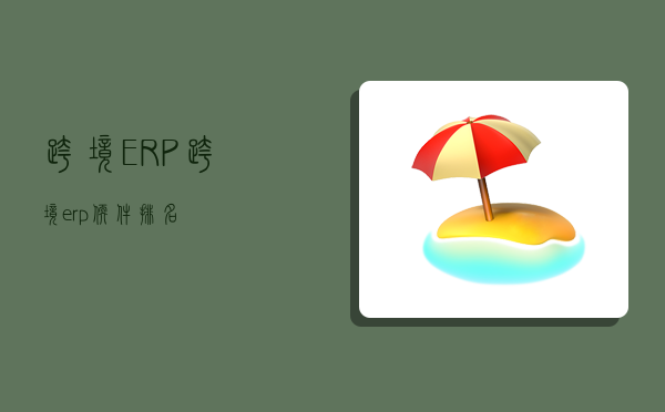 跨境ERP,跨境erp軟件排名-圖1