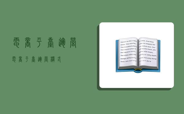 電商平臺運營,電商平臺運營模式-圖1