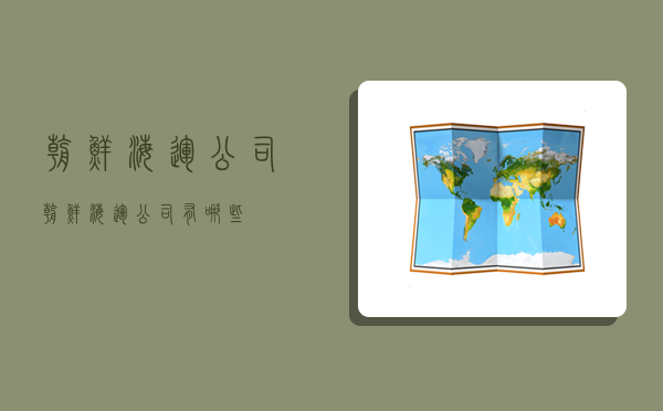 朝鮮海運公司,朝鮮海運公司有哪些-圖1