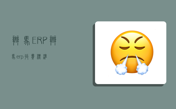 斑馬ERP,斑馬erp收費標準-圖1