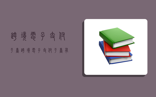 跨境電子支付平臺,跨境電子支付平臺有哪些-圖1