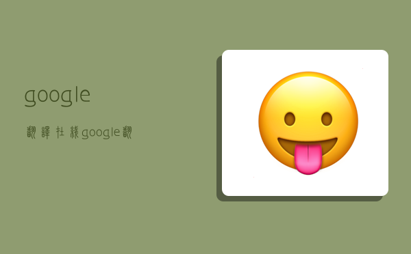 google翻譯在線,google翻譯在線翻譯網頁版-圖1